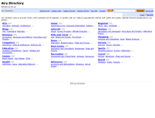 Tablet Screenshot of airy-directory.com